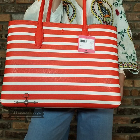 Kate Spade ALL Day Sailing Sailing Stripe Tote main image 2